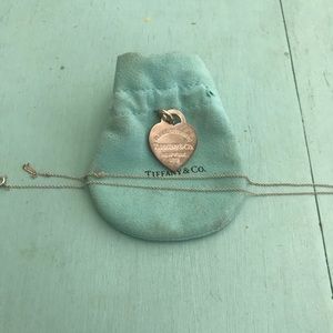 Used Tiffany and Co necklace